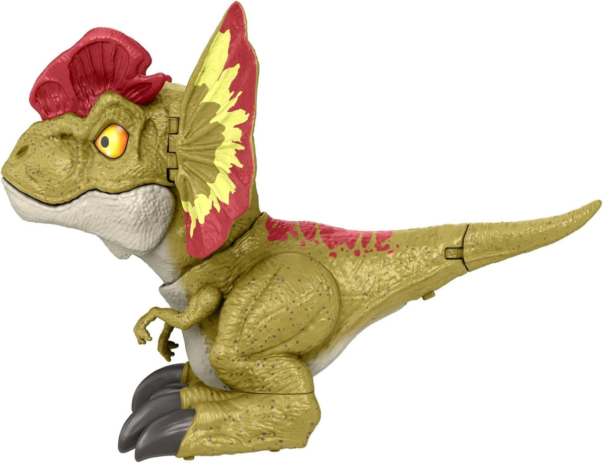 Juguete Dinosaurio Dilophosaurus Mattel con Sonido y Movimiento