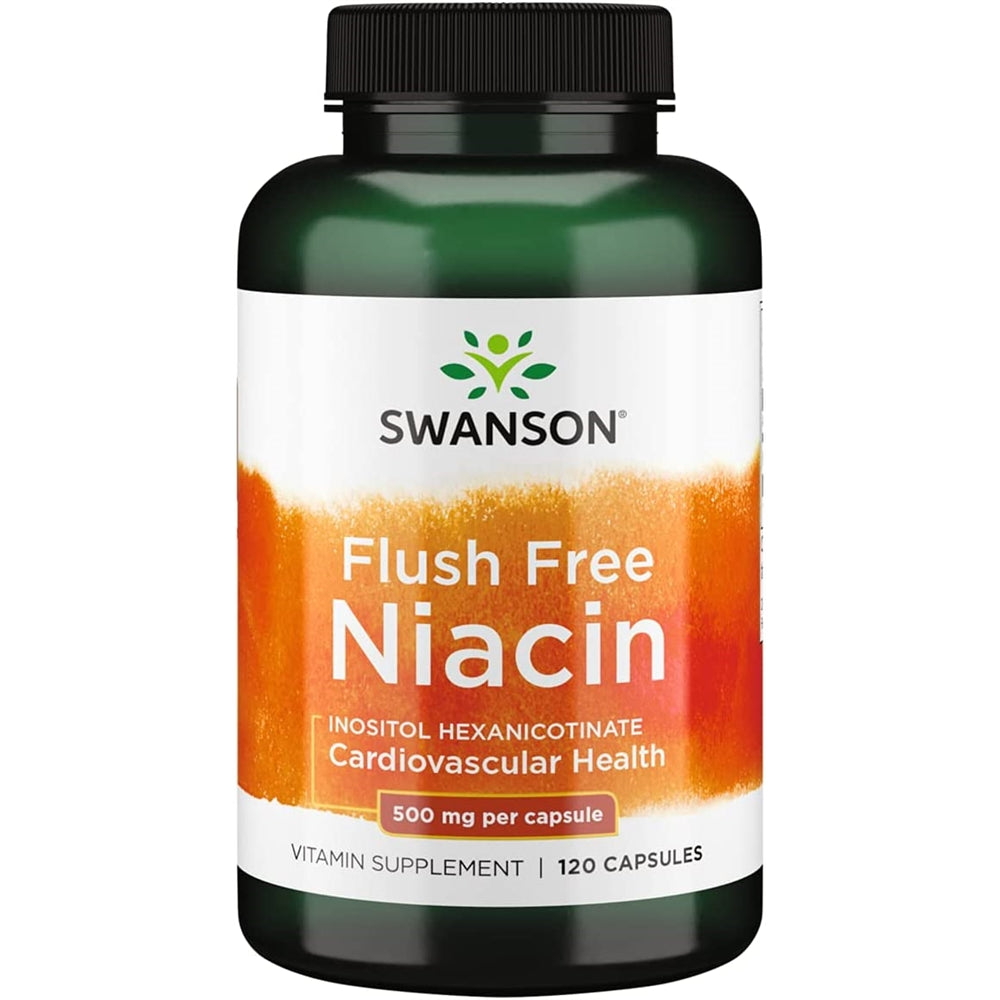 Swanson Niacin 500 Milligrams 120 - Cápsulas