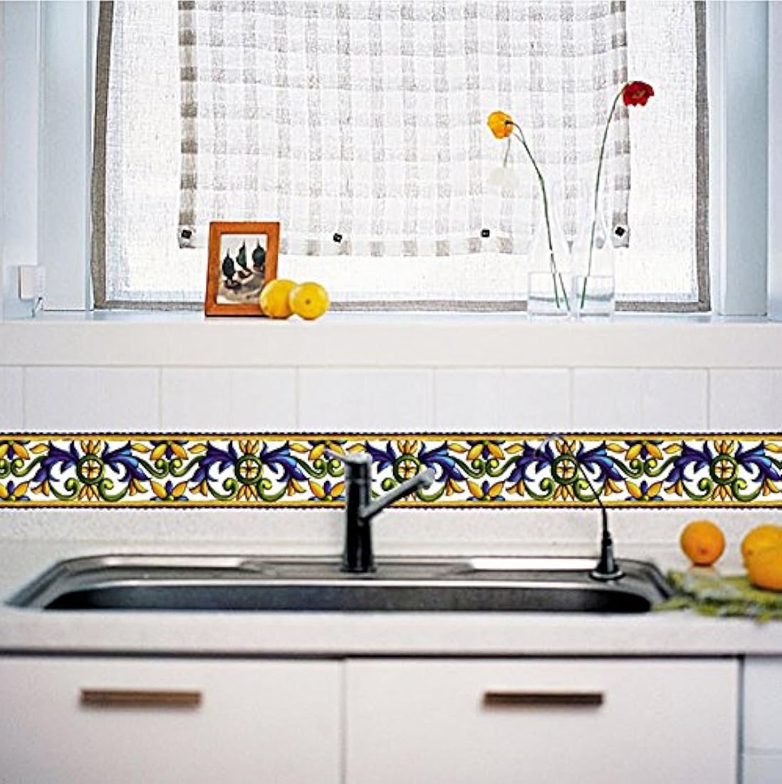 Papel Pintado Frontera Autoadhesivo Azulejos