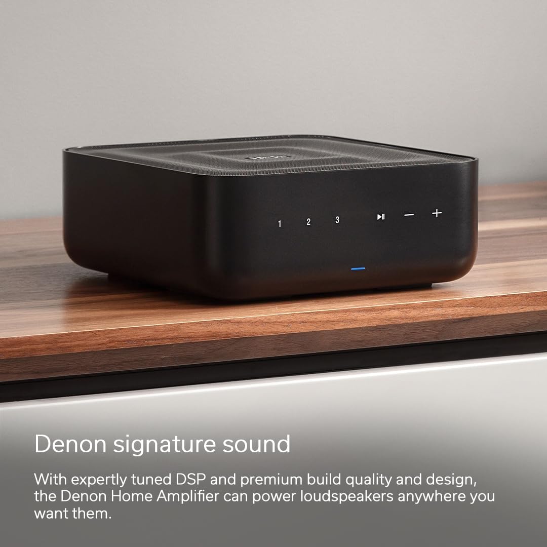 Amplificador Denon Home, 100W x 2, HEOS, Wi-Fi, AirPlay 2