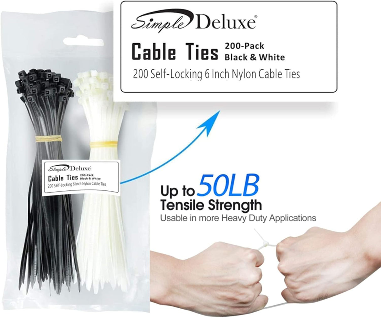 Simple Deluxe Portería de fútbol portátil de 4 x 3 pies