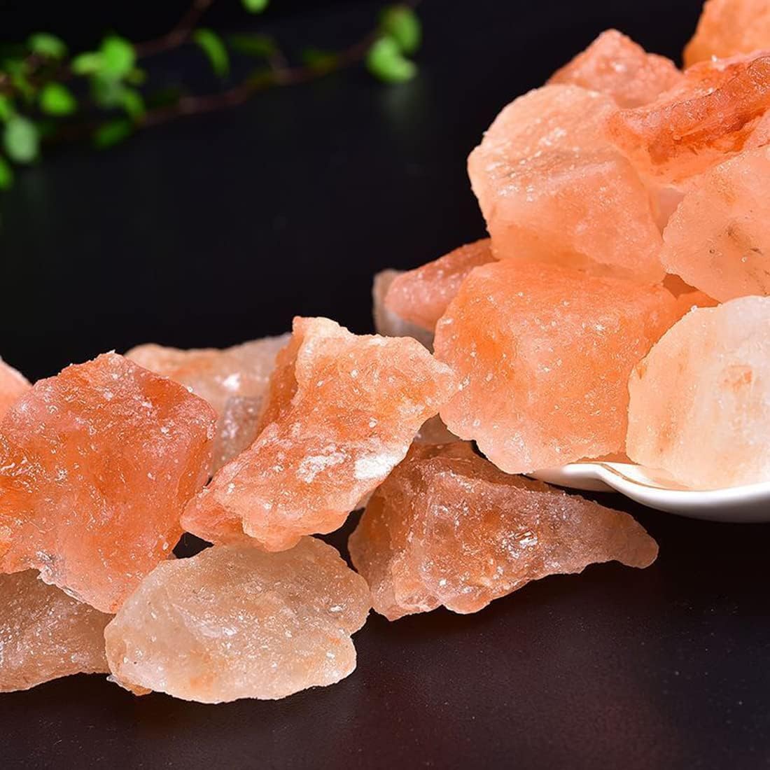 Cristales de Sal del Himalaya, Piedras Naturales para Sanación