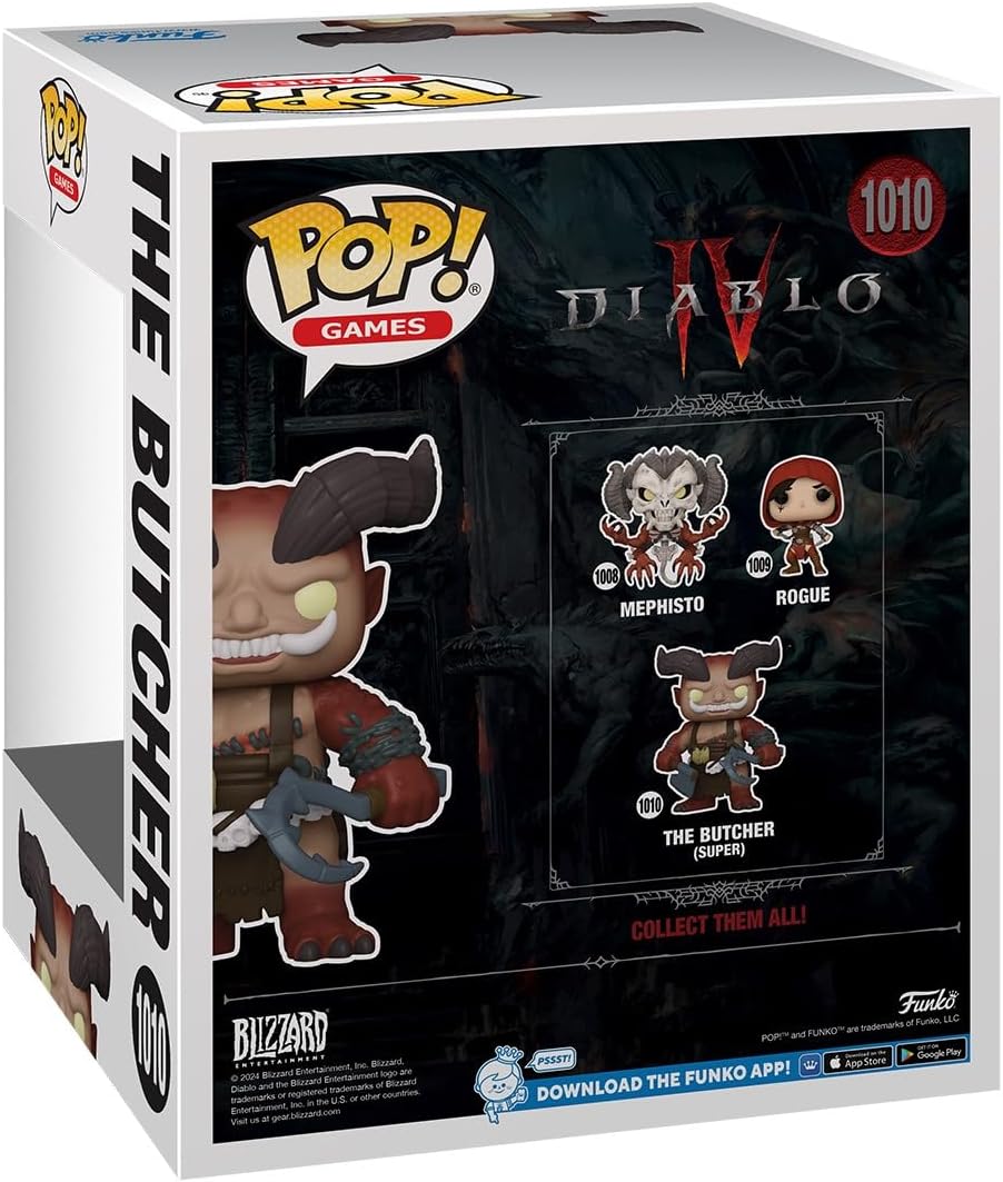 Funko Pop! Diablo IV - El Carnicero (Personaje de Videojuego)
