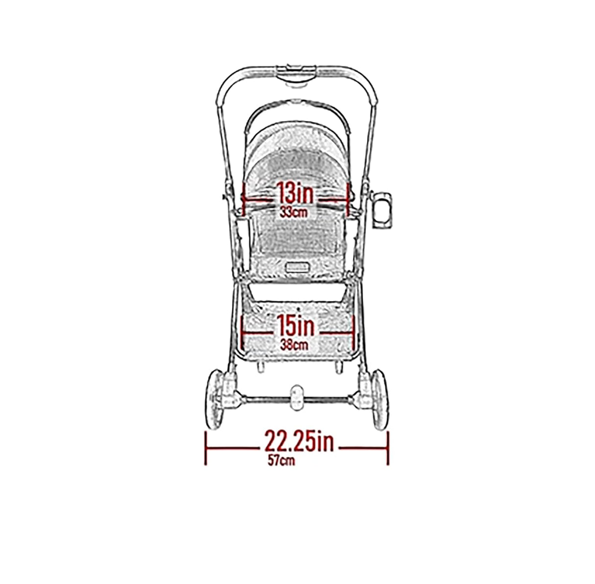 Sistema de Viaje 3 en 1 Pet Gear: Carro, Transportadora y Booster