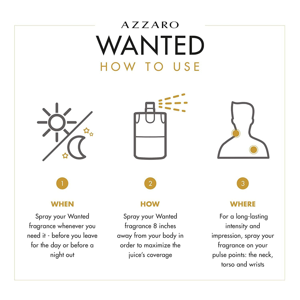 Perfumes Azzaro El agua de perfume intenso ámbar y picante
