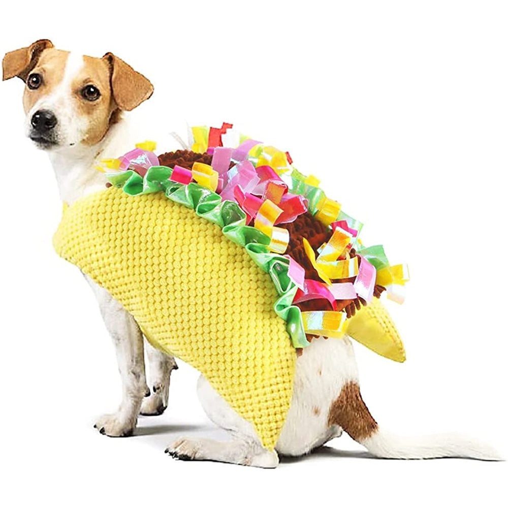 Disfraces de taco para perro talla S