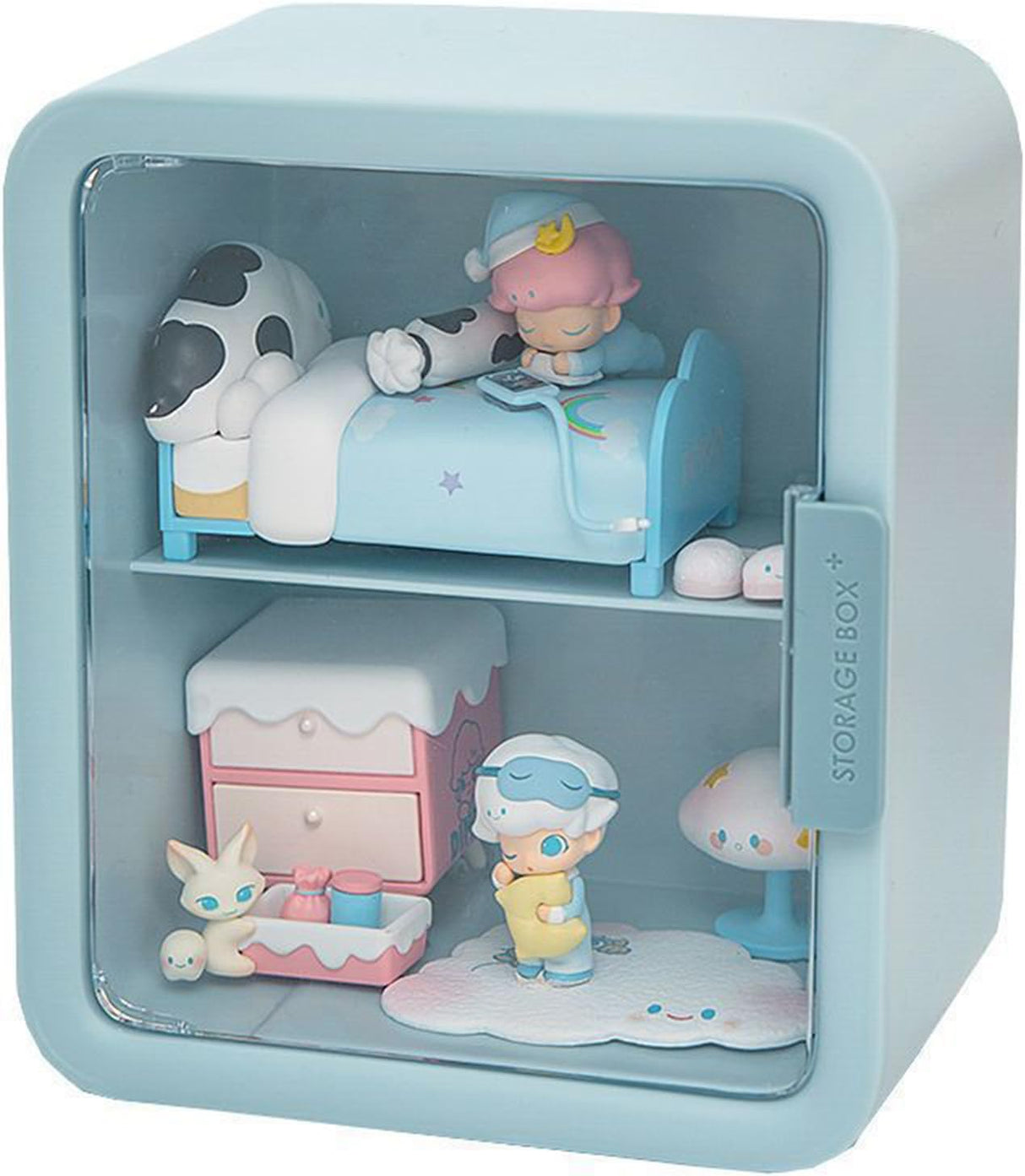 Caja de Exhibición con Luz y Puerta para Figuras y Coleccionables