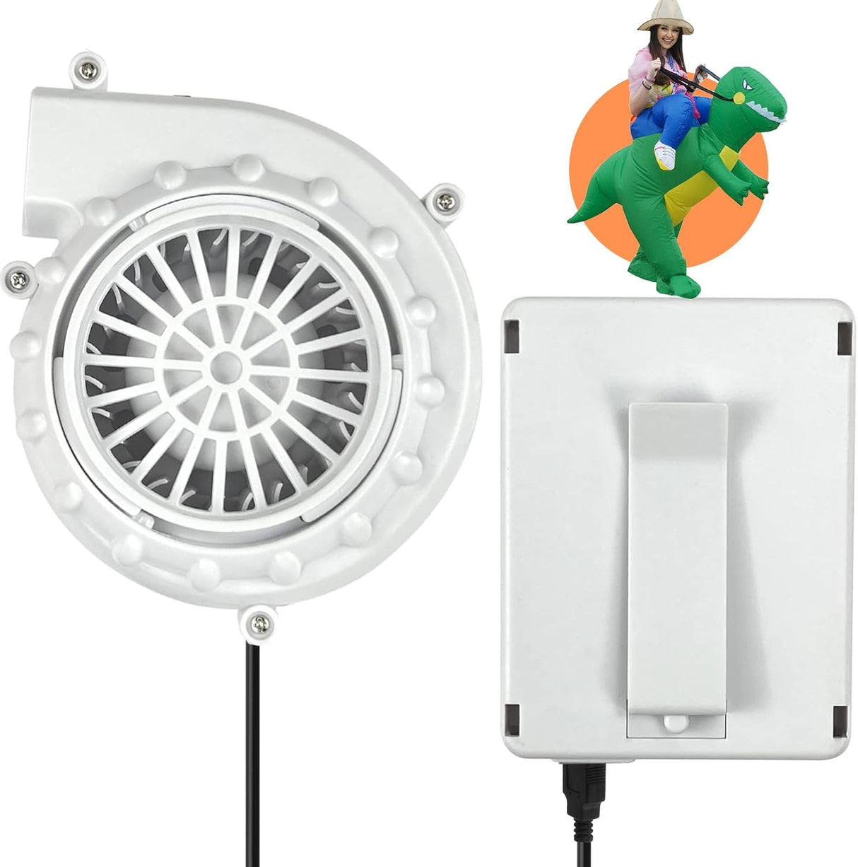 Ventilador Inflable para Disfraz, Mini Bomba, Reemplazo