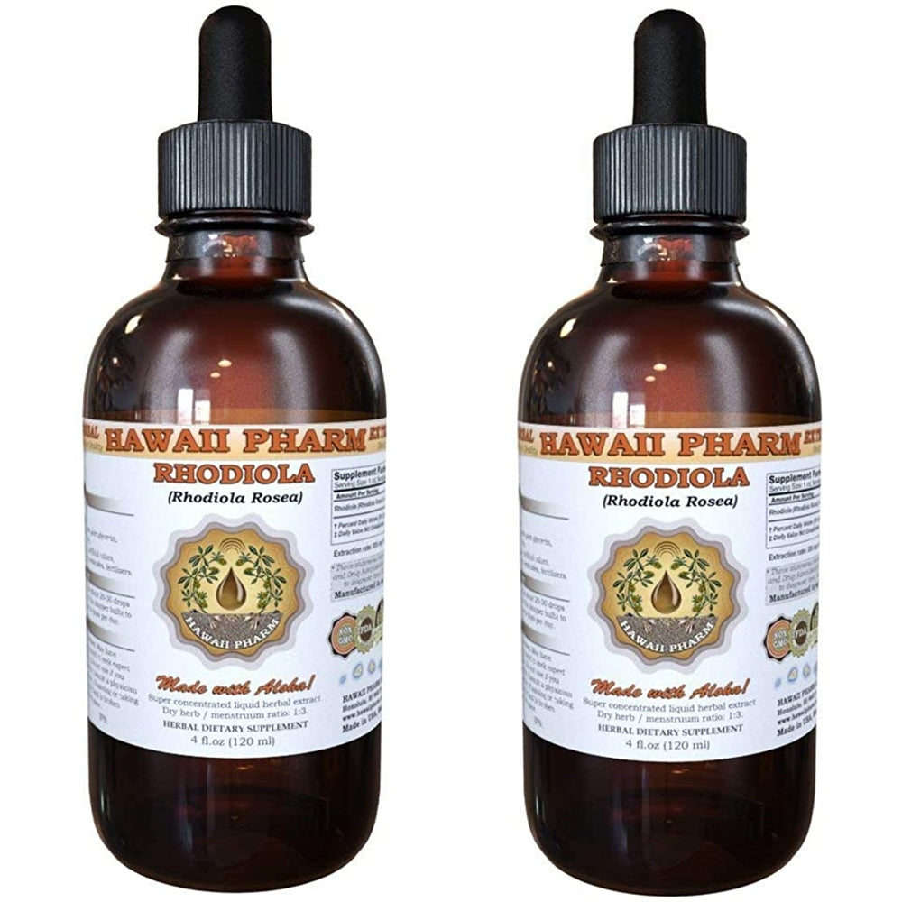 Suplemento Extracto líquido de Rhodiola orgánica 2x2 oz