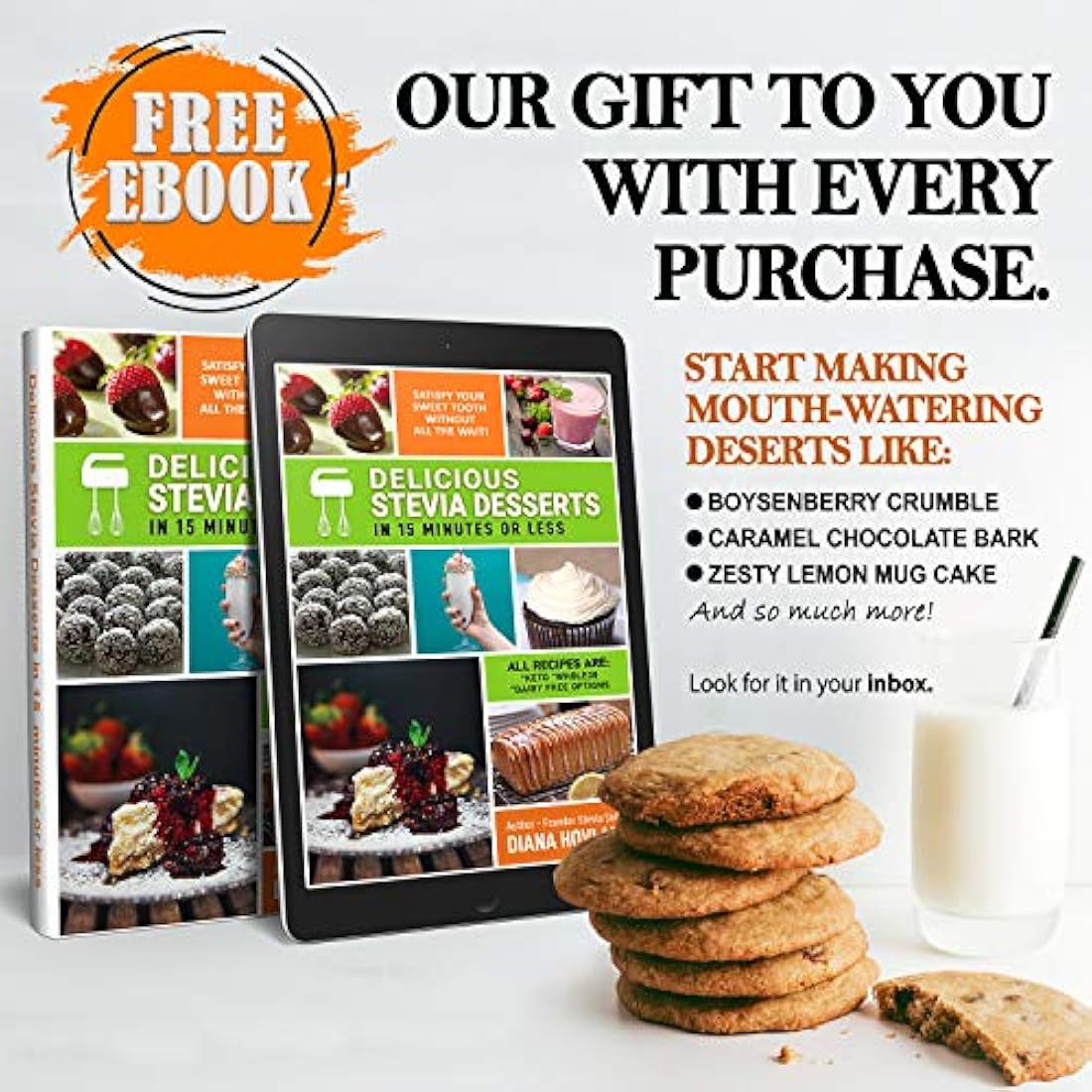 Stevia drops-english Toffee Stevia Select Stevia Sabor