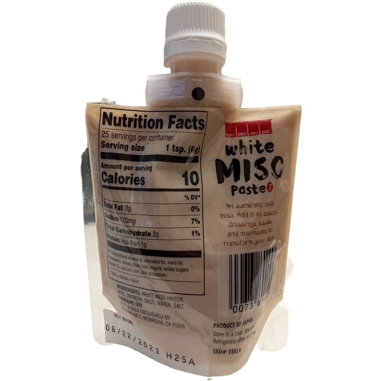 Pasta de Miso Blanco Trader Joe's - Pack de 1 unidad