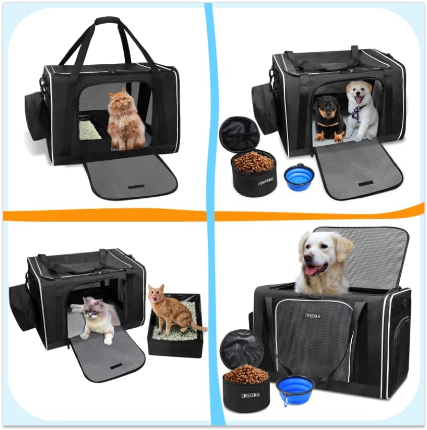 Transportín Petskd 24x17x17 para gatos y perros medianos