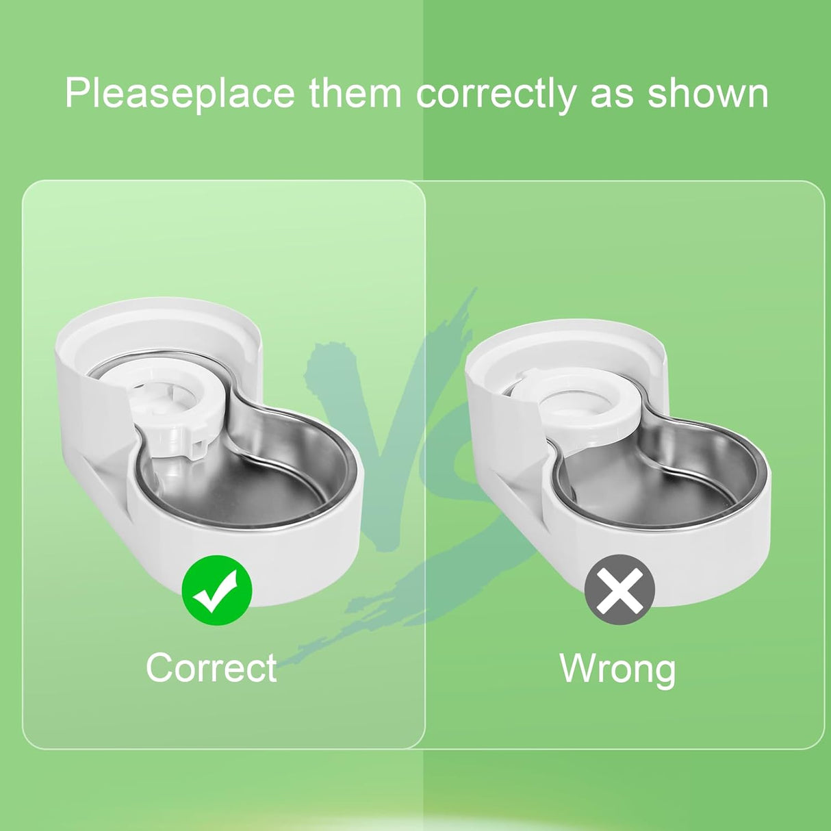 Filtros para dispensador de agua para perros, 4 Pcs, 3L/8L