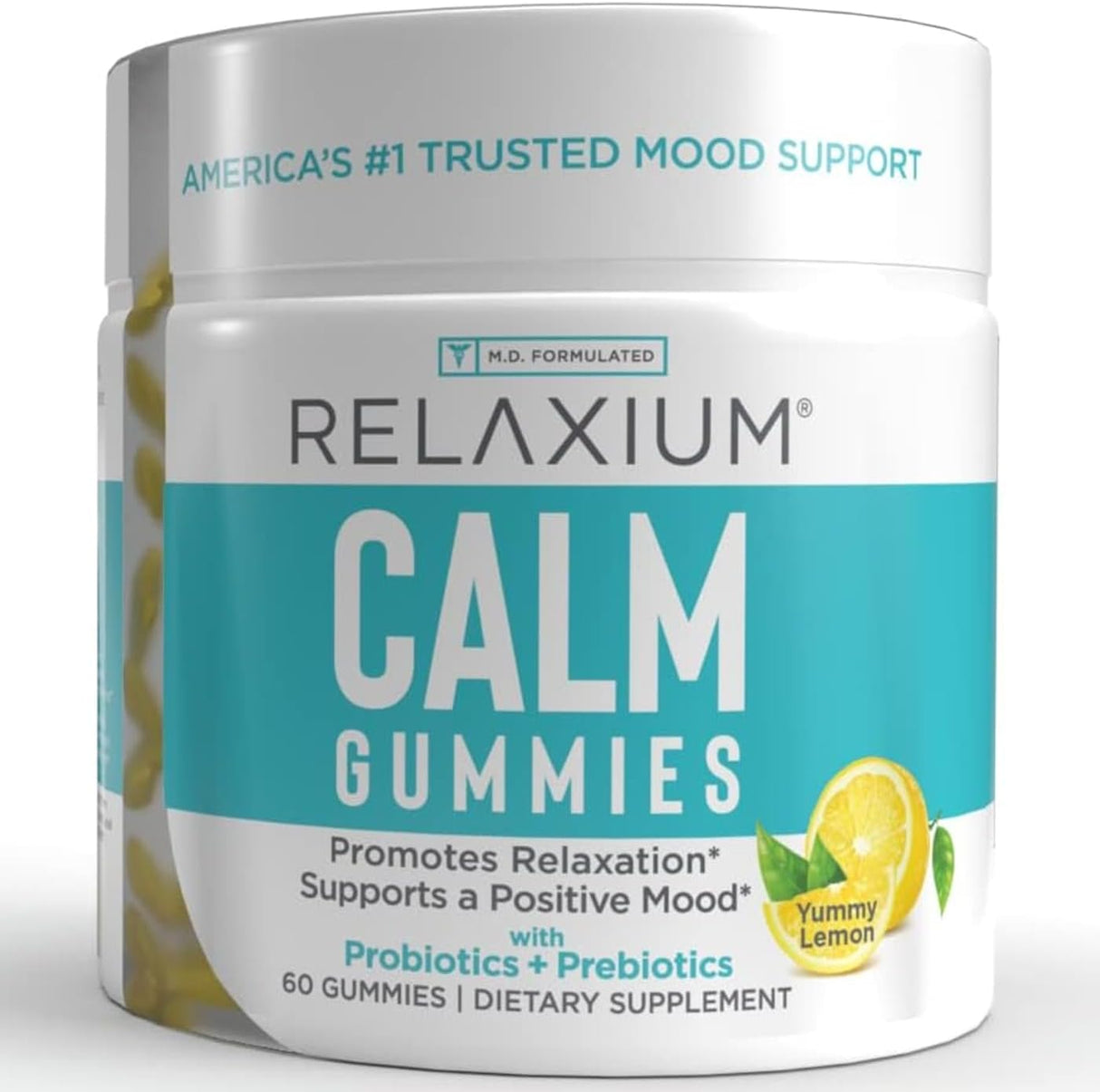 Gomita Relaxium Calm con Vitamina B6 Magnesio y L-teanina