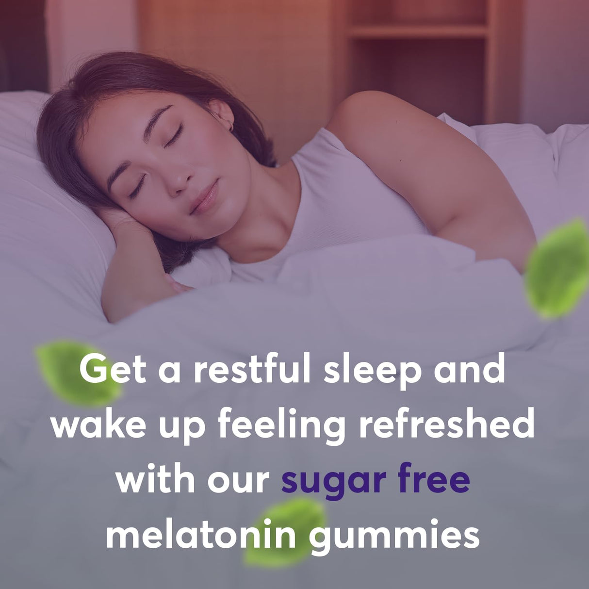 FIOR Gomitas de calmar sin azúcar, 60 unidades para a dormir