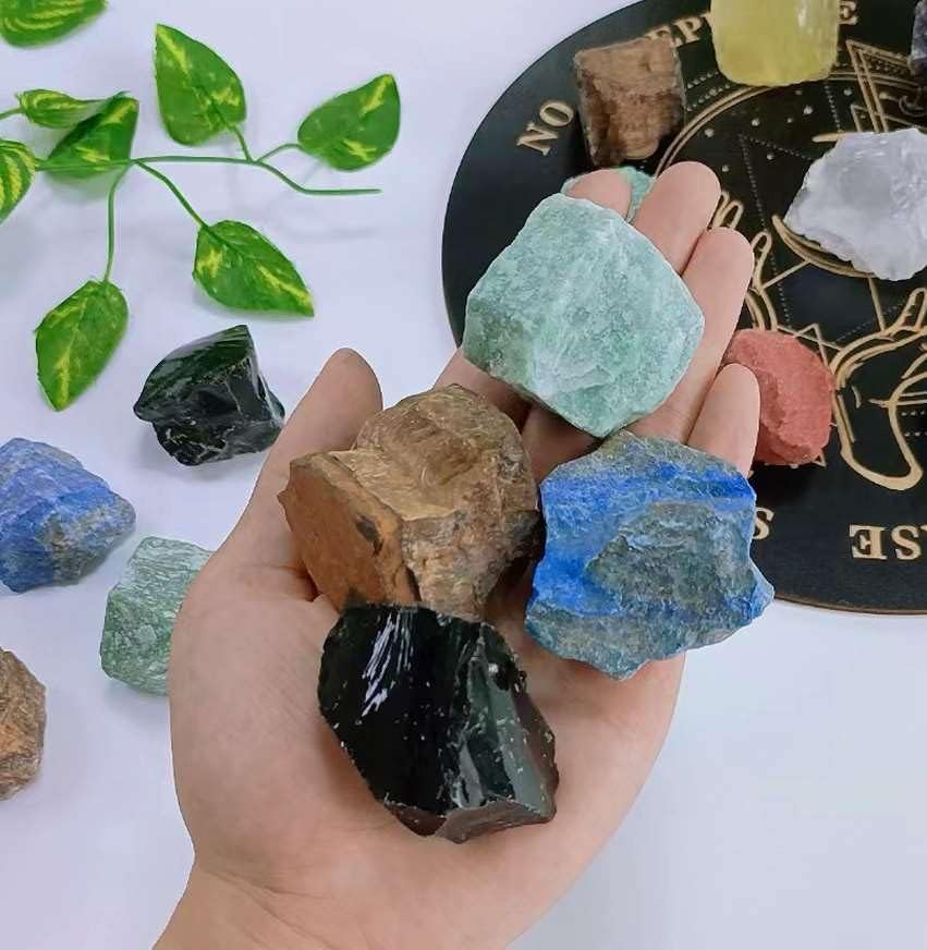 LAIDANLA Juego de piedras mixtas a granel de 2 pulgada