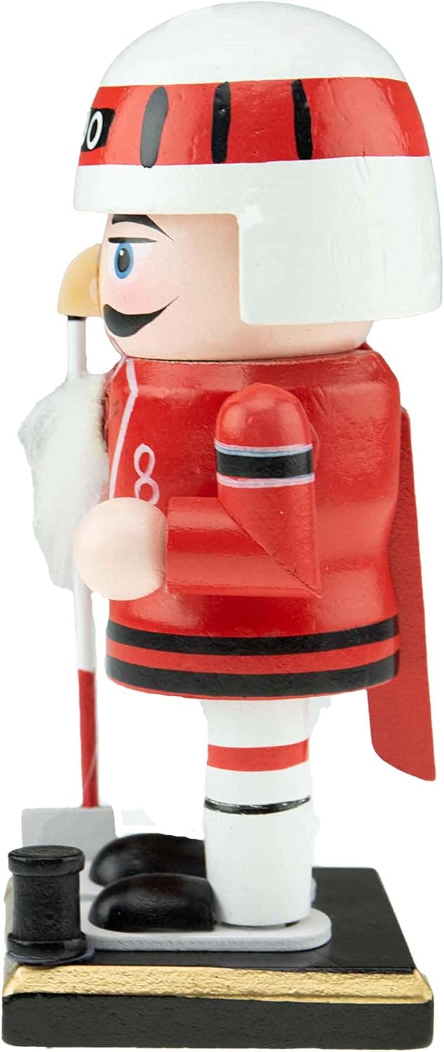 Nutcracker Jugador de Hockey 6 Clever Creations, Decoración Navidad
