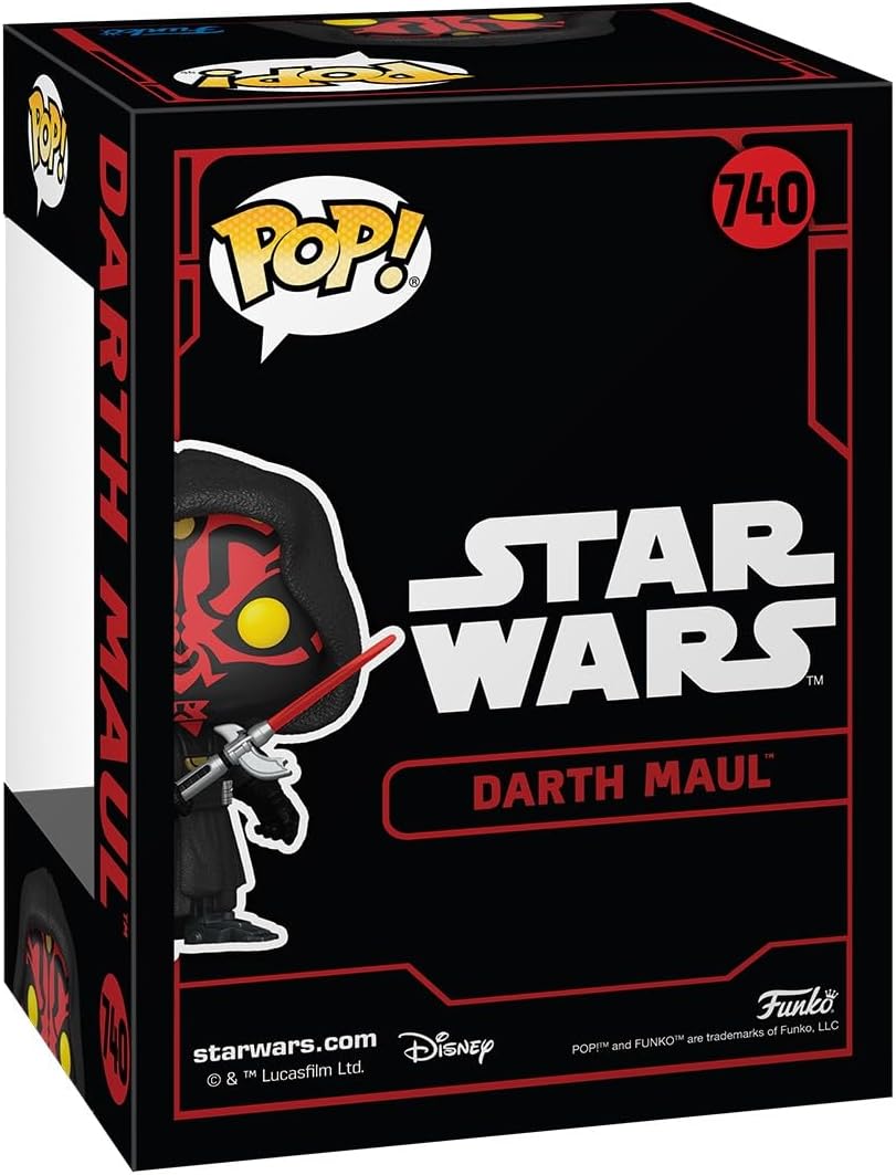 Funko Pop! Star Wars - Darth Maul, figura coleccionable oscura