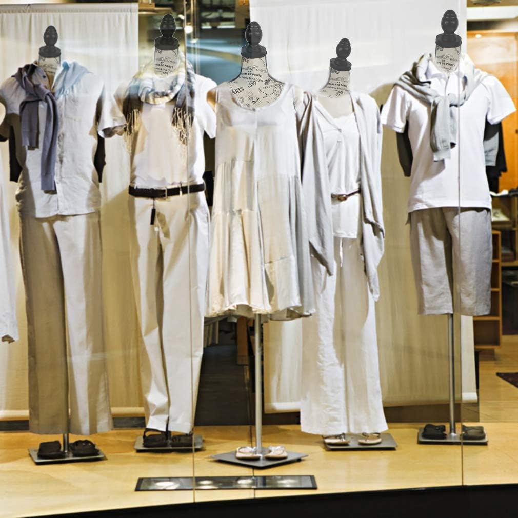 Maniquí 60”-67” Ajustable Tripié para Exhibir Ropa, CM