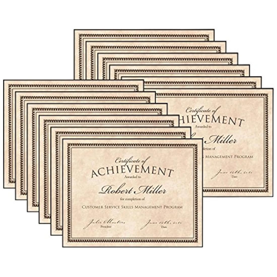 Marco negro de 8.5 pulgadas x 11 pulgadas paquete de 12