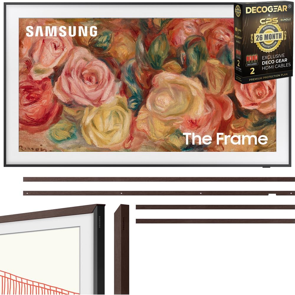 Samsung The Frame QLED 4K TV 75 Bundle - Modelo 2024