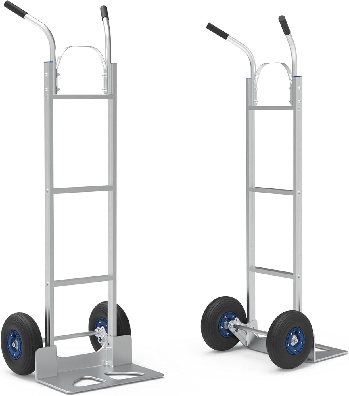 Carretilla de Aluminio HT200C 440 Lbs, Doble Pasamanos, Neumáticos