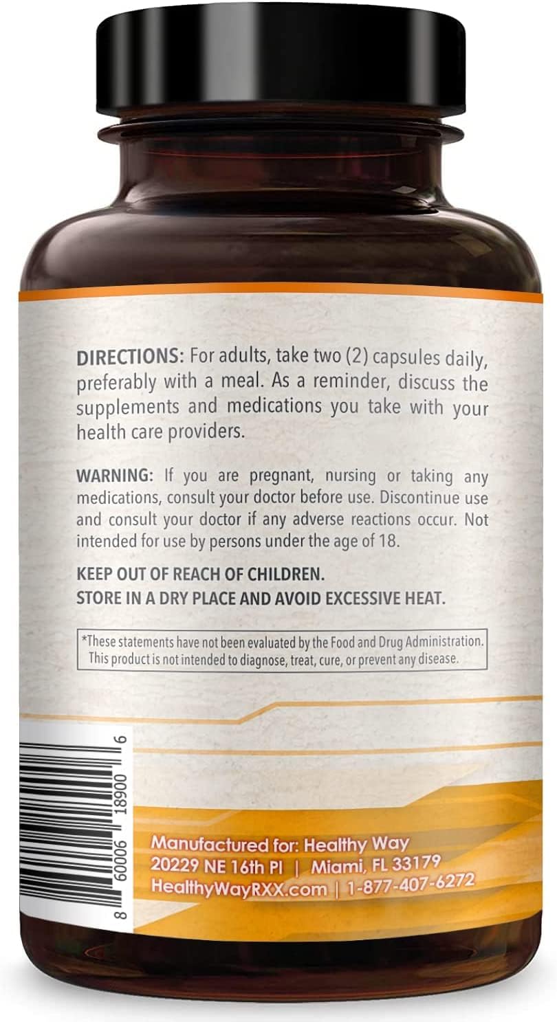 CoQ10 Saludable 400mg 200 Cápsulas Non-GMO Healthy Way