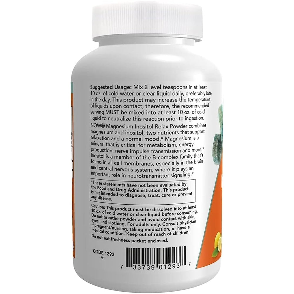 Suplementos Polvo de inositol 100% puro 1 libra 2 unidades