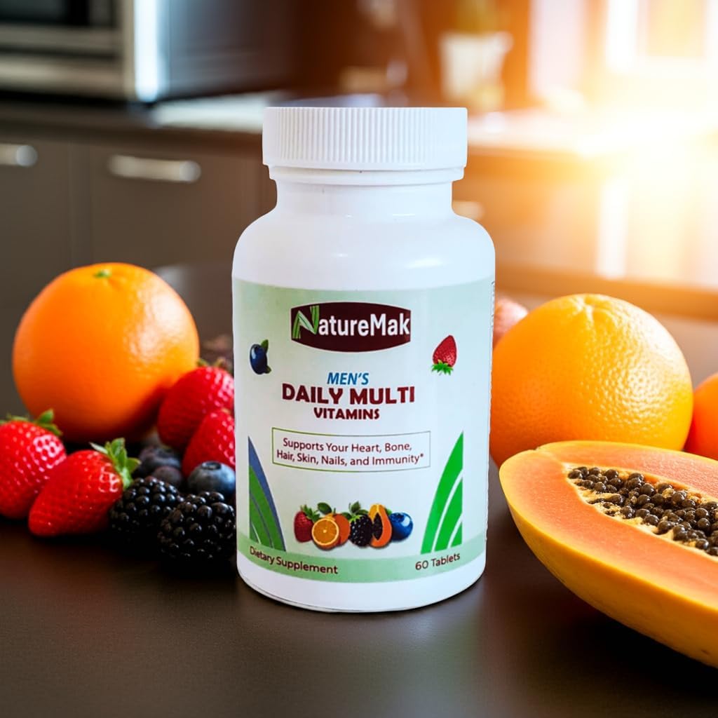 Multivitamínico para hombres, 60 cápsulas, con vitaminas y minerales