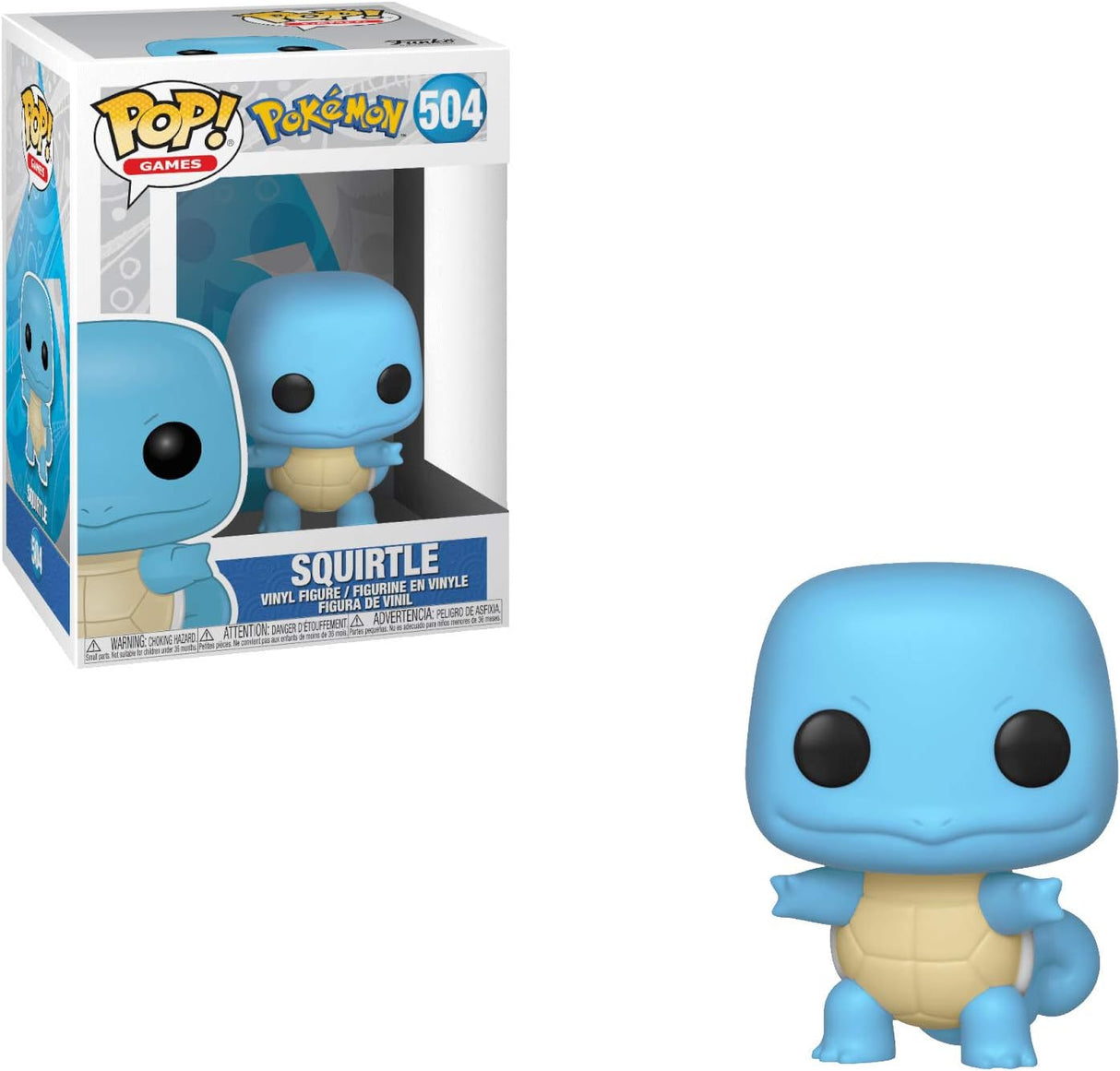 Figurita Funko Pop Squirtle - Coleccionable Oficial Pokémon