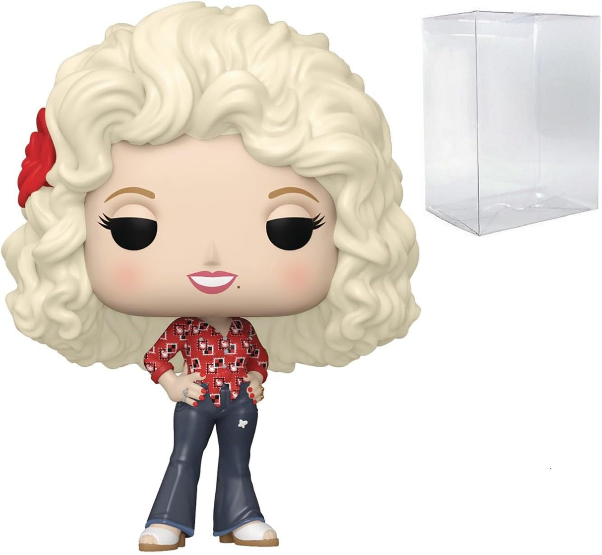 Figura POP Rocks de Dolly Parton, 1977, 3.75 pulgadas, Funko