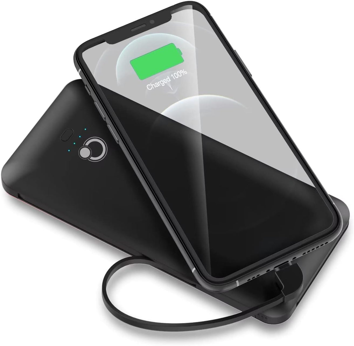 Cargador portátil para celular 4 salidas y batería externa