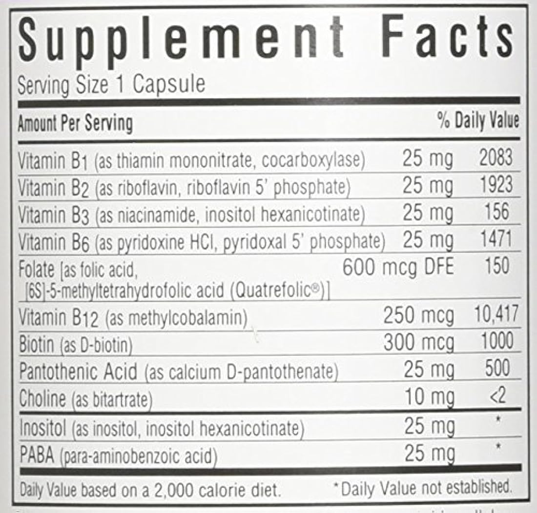 Bluebonnet Nutrition Cellular Active Coenzyme B-Complex