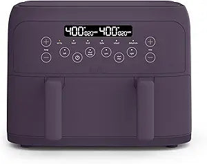 Freidora de aire Bella 4 Qt, 1200W, 2 cestas, pantalla táctil
