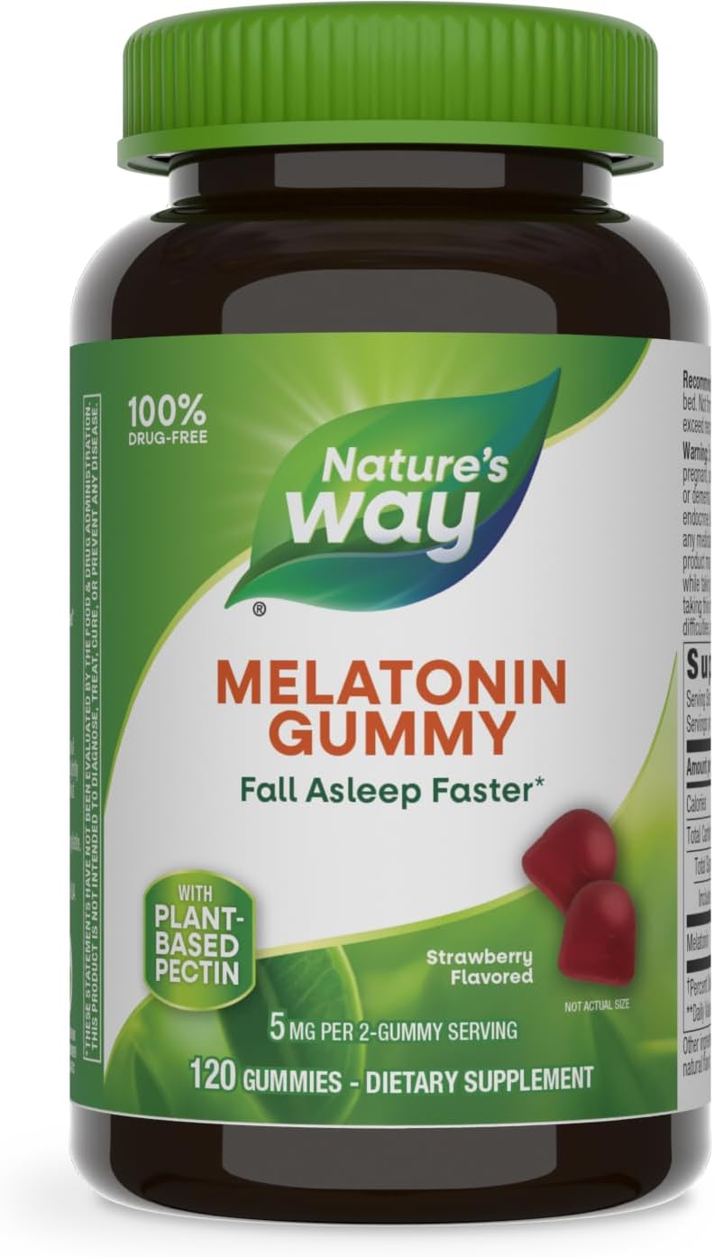 Nature's Way apoyan descanso Gomitas 120 unidades