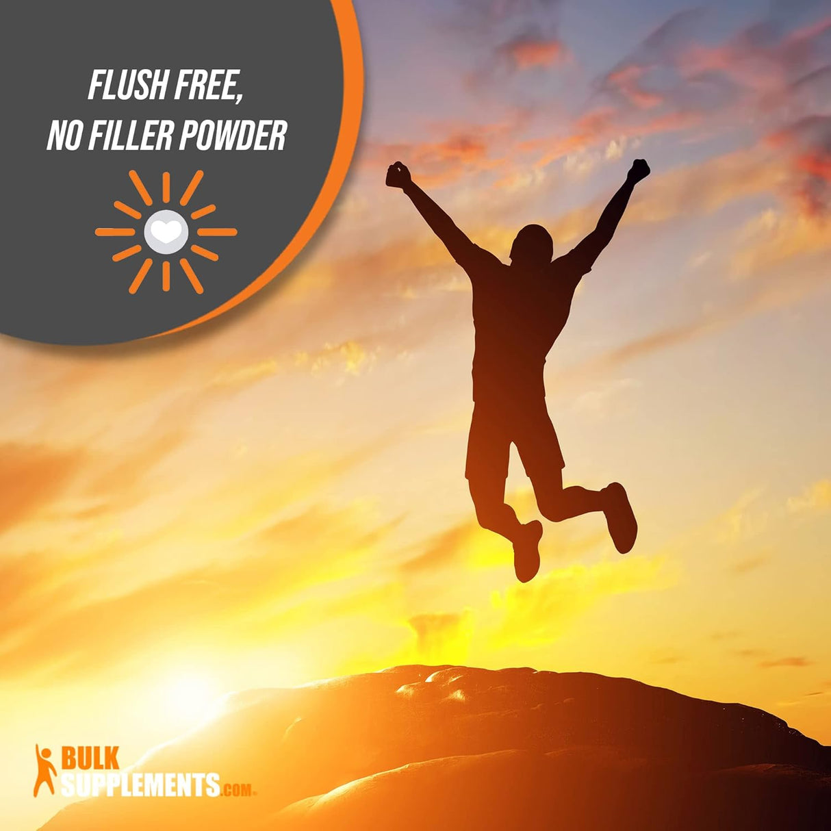 Suplemento Polvo de niacina de vitamina B3 500 mg