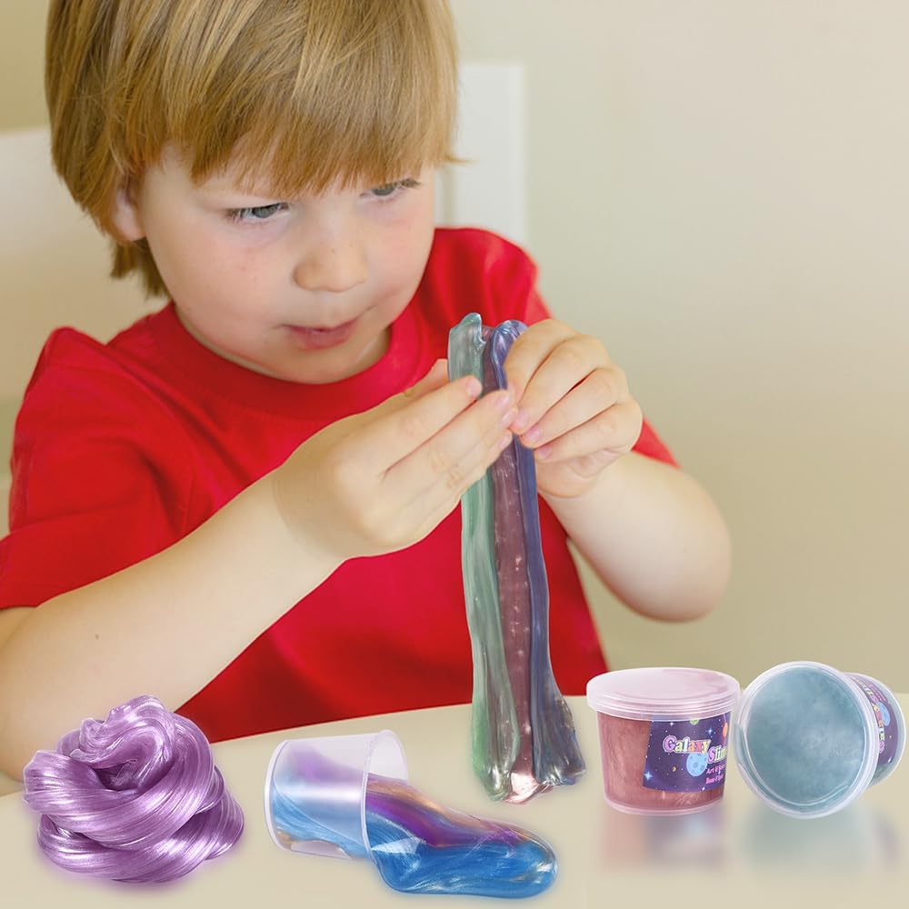 Kit de Slime Galáctico, Juguete Antiestrés para Niños