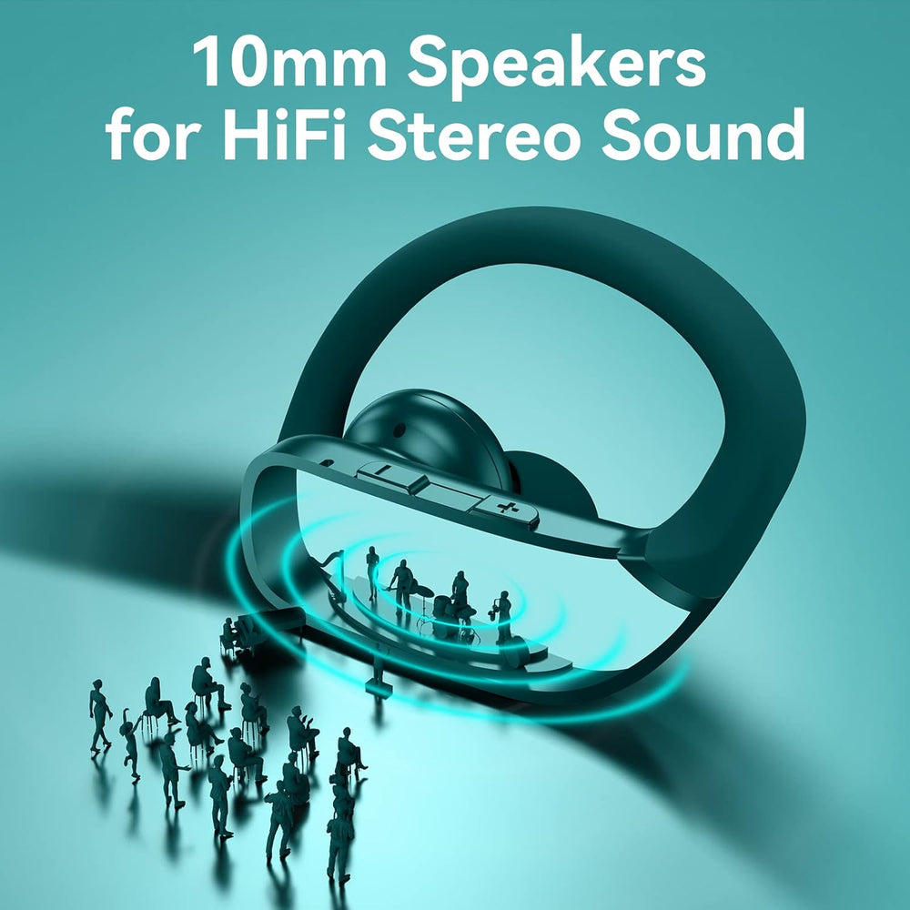 Auriculares Inalámbricos Bmani 48hrs, Micrófono, Deportivos