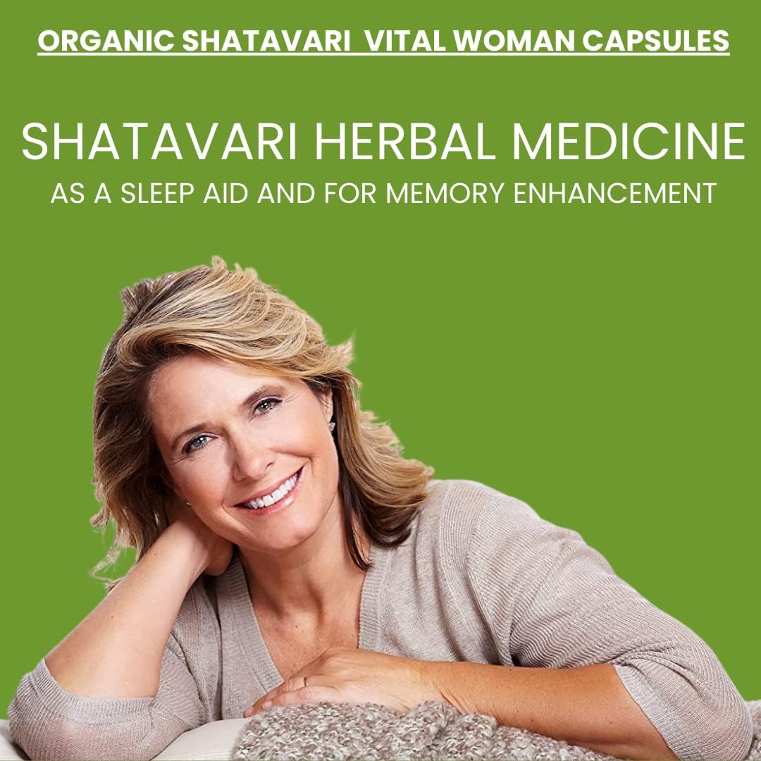 Suplemento Sewanti Shatavari Cápsulas Raíz de espárragos