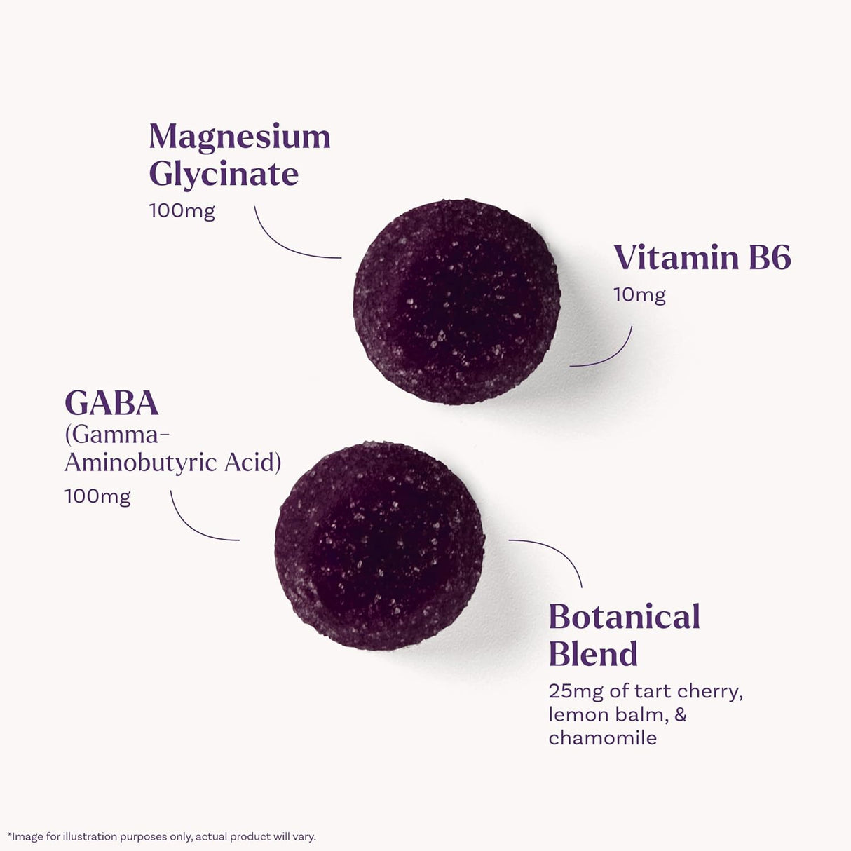 Gominolas de Magnesio Natrol para Dormir, Sin Melatonina, 30 Uds