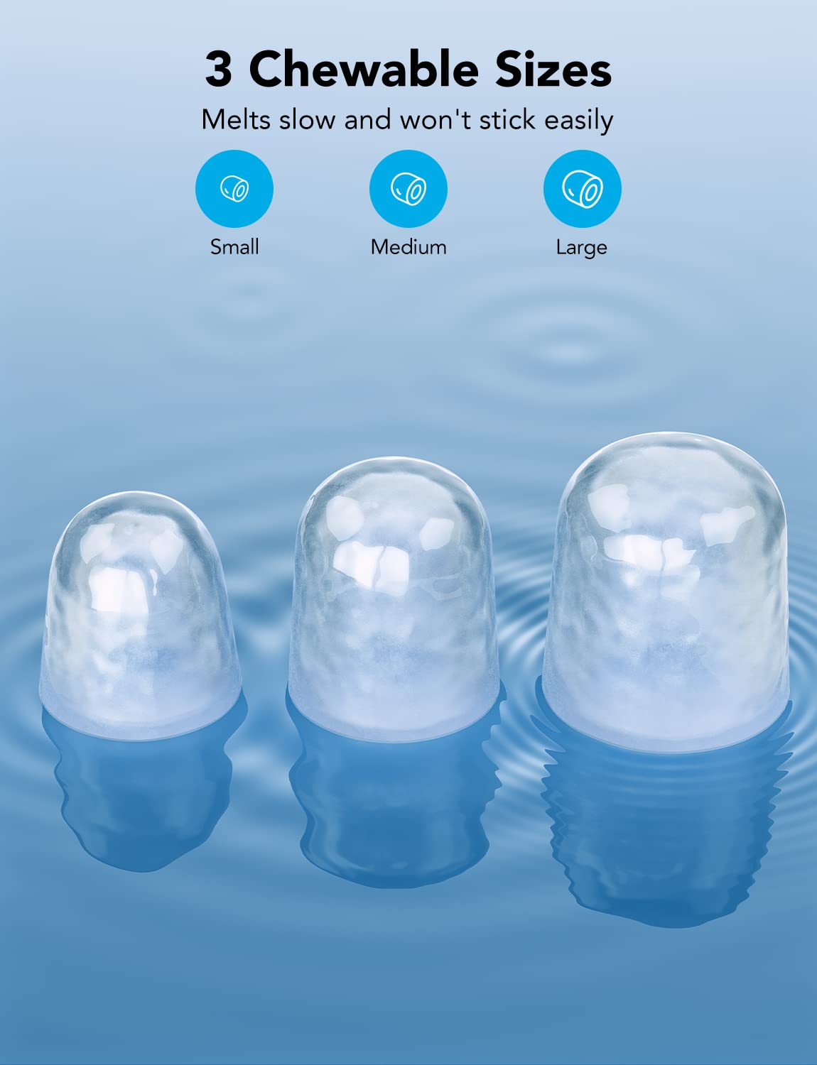 Máquina de Hielo GoveeLife, 26lbs/24h, limpieza automática