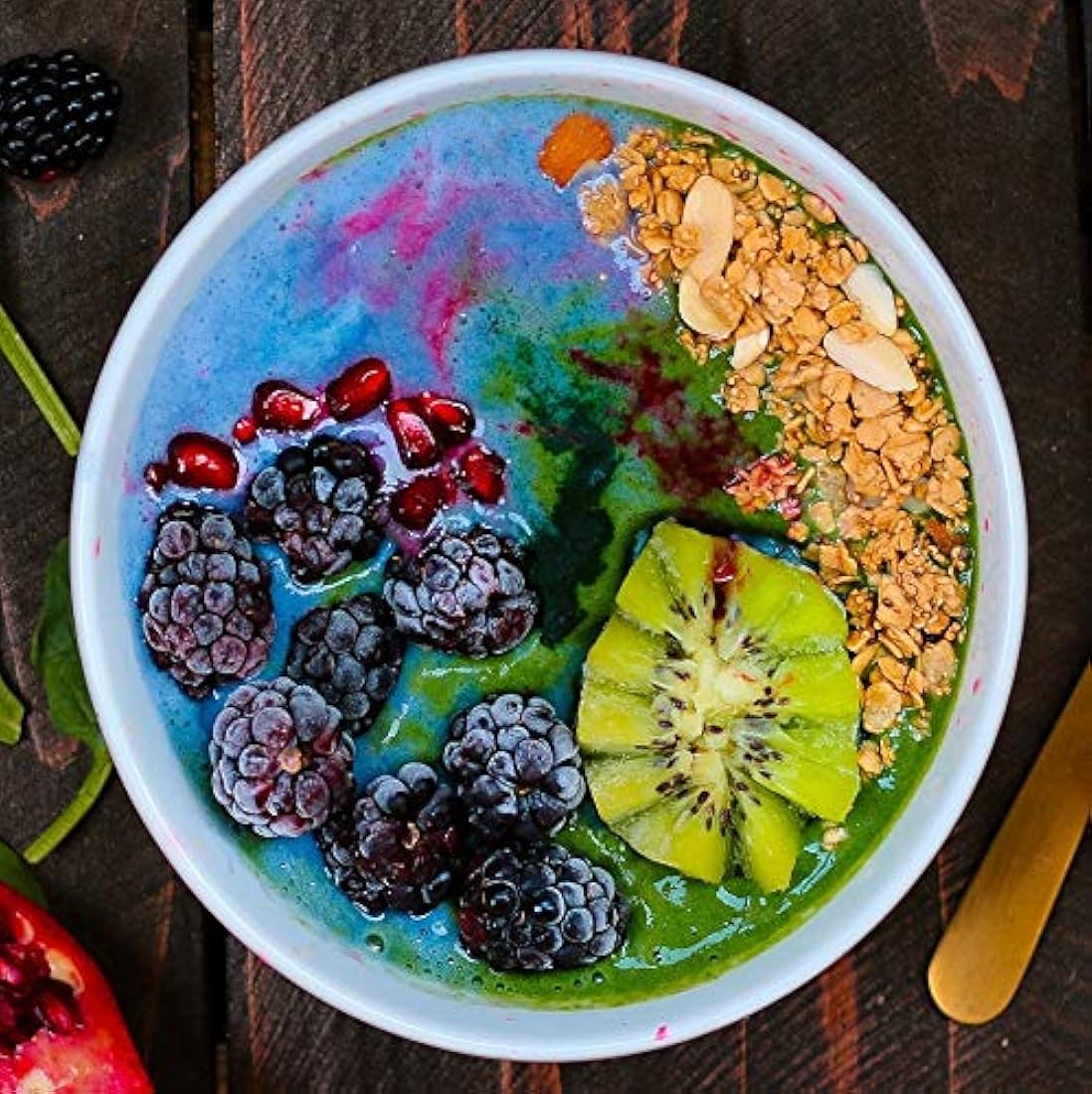 Blue Spirulina Powder - Bulk 1lb Suplemento de superalimento