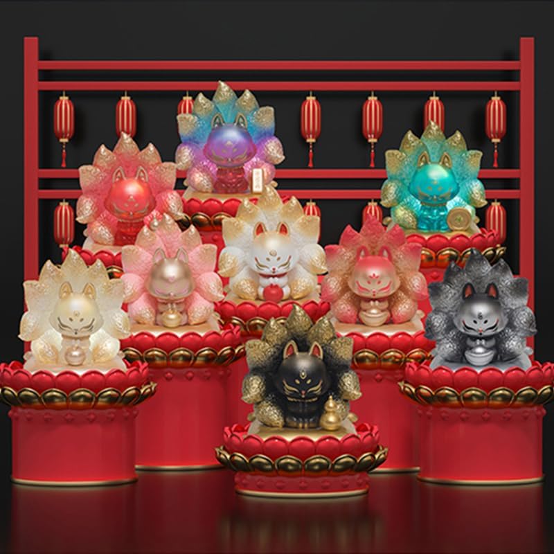 Figuras de Acción Zorro Antiguo, Caja Sorpresa, Colección 1 PC