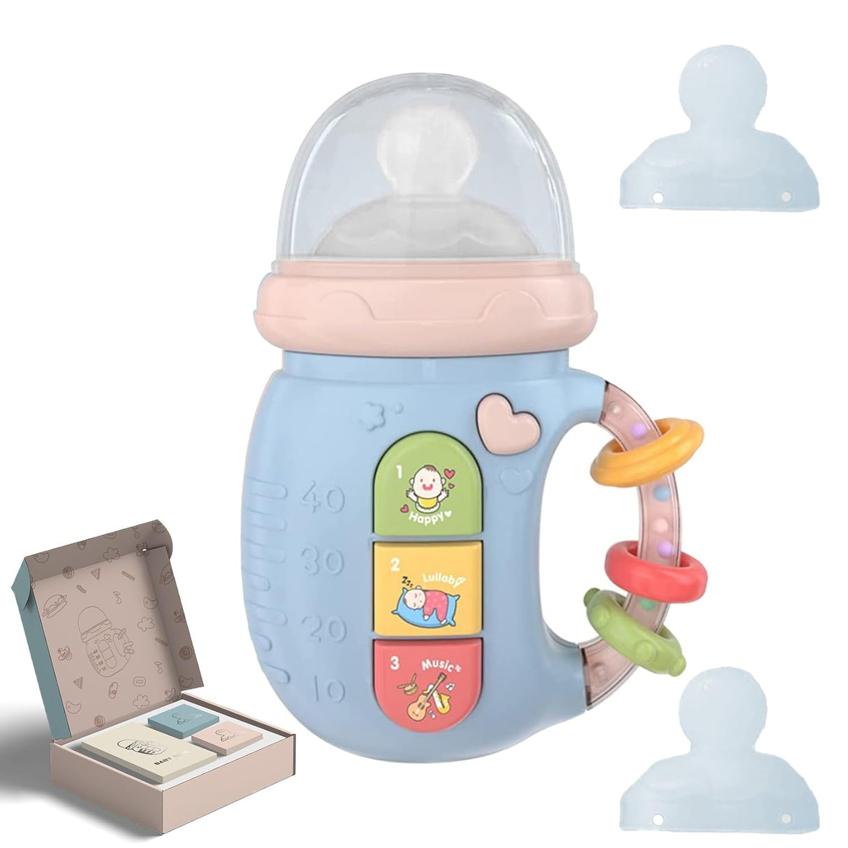Set de Juguetes Musicales para Bebés, Educativos, Iluminados