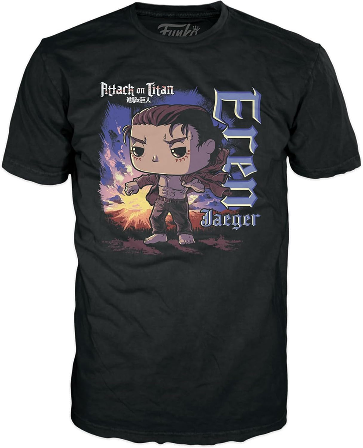 Funko POP! & T-Shirt Attack on Titan - Eren Yaeger - S