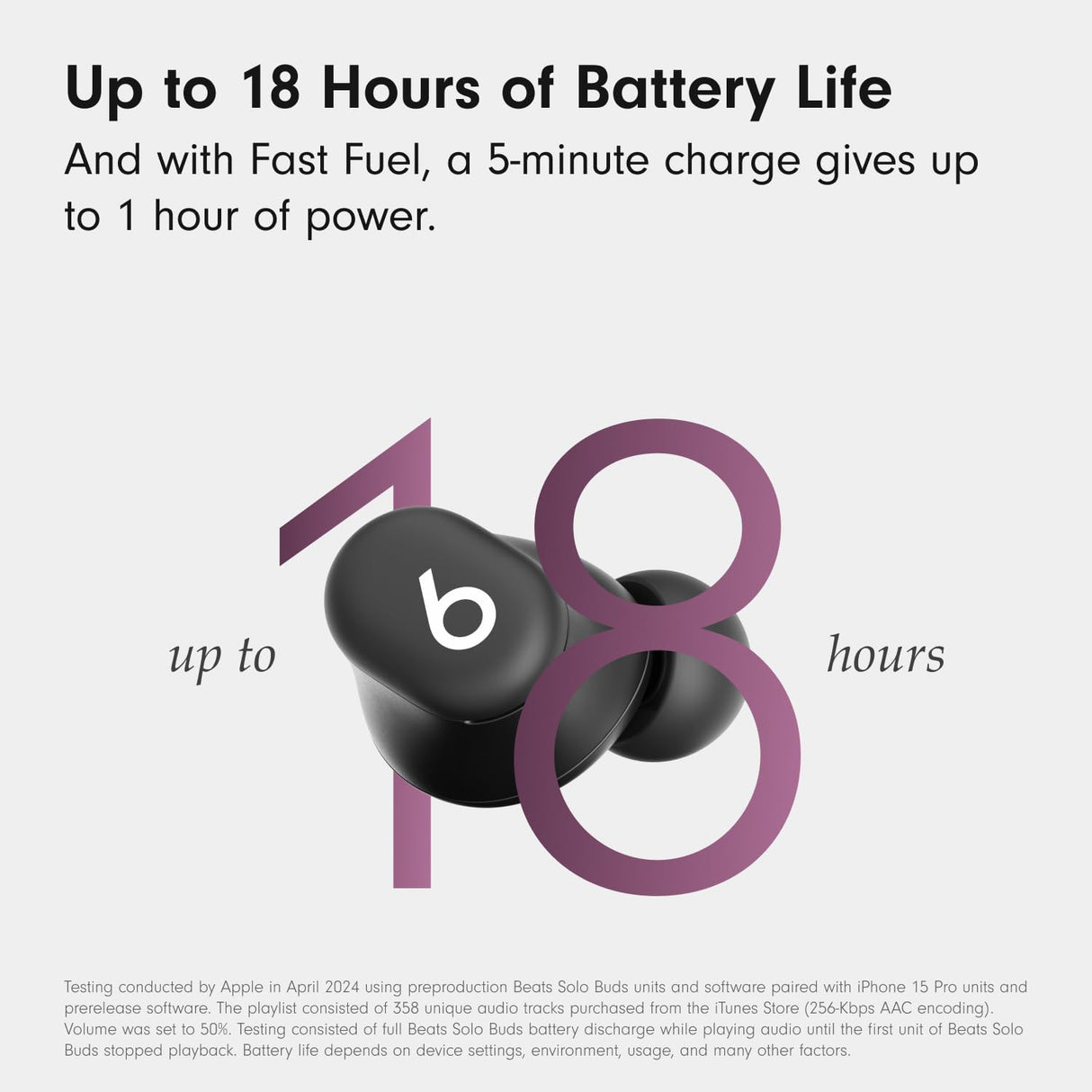 Auriculares Inalámbricos Beats Solo Buds | 18h Batería