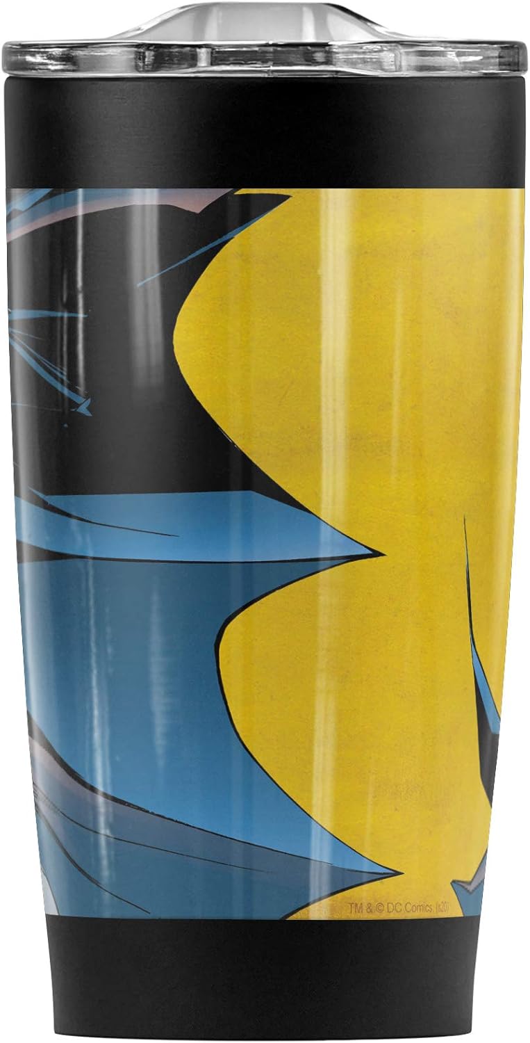 Taza de Viaje Batman 20 oz Acero Inoxidable con Tapa Hermética