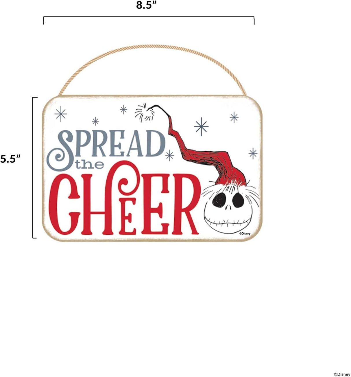 Decoración de Madera Disney Jack Santa - The Nightmare Before Christmas