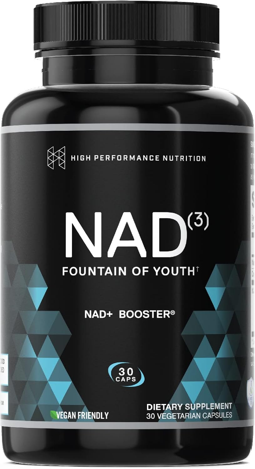 Suplemento HPN NAD+ Booster Alternativa NAD3 de longevidad