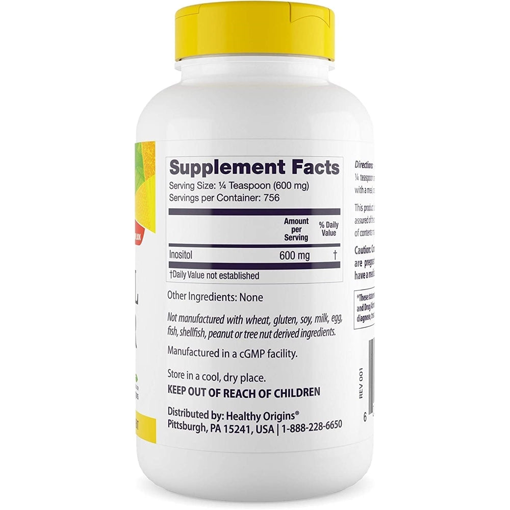 Suplemento Polvo de inositol puro sin OMG sin gluten